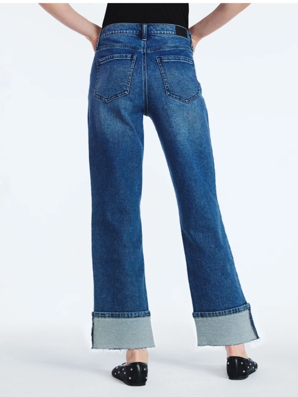 Scoop Women’s Brenna Benton Cuffed Ankle Jeans Size 6 NWT - Picture 5 of 7